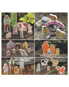 Traditional Tales Wooden Characters