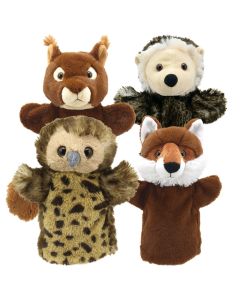 British Wildlife Puppets (4Pk)