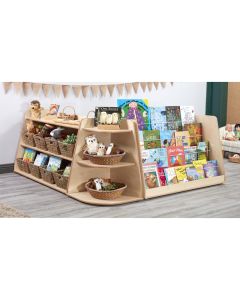 Low Maple Book Readers Corner (3Pk)