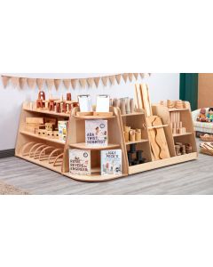 Low Maple Construction and Loose Parts Corner (3Pk)
