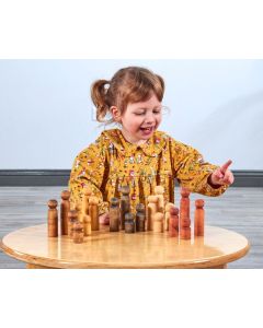Multicultural Peg Families 20Pk