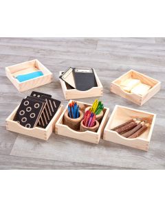 Wooden Trays (6Pk)