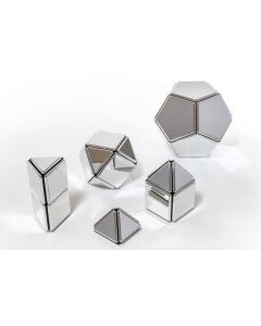 Mirrored Magnetic Polydron (48Pk)