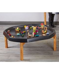 Small Wooden Tuff Spot Stand