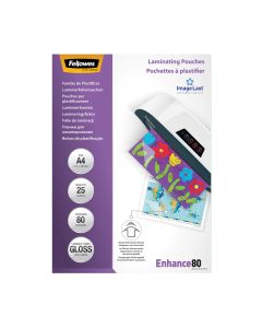 Gloss Laminating Pouch (80 Micron) - A4 - Pack of 25