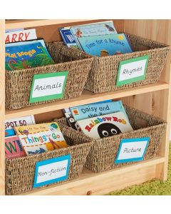Seagrass Storage Book Basket