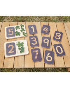 Number Indents Finger Traces 0-9 20PK