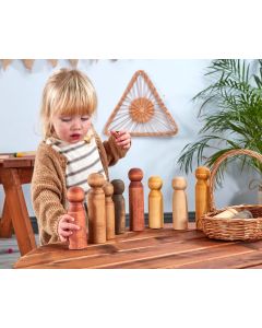Giant Outdoor Peg People 10Pk