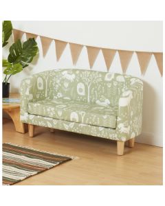 Woodlands Wipeable Vinyl Sofa