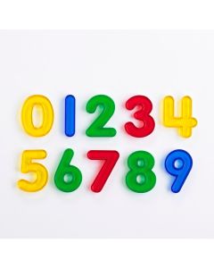 Transparent Numbers 10Pk