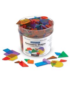 Translucent Geometric Shapes 408Pk