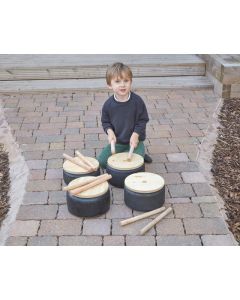 Large Upcycled Music Drum Kit