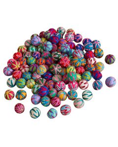 Pattern Felt Balls 100pk