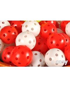 SMALL DIAM PLASTIC BALLS (PK OF 40)