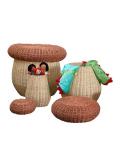 Mushroom Storage Nesting Set 3Pk