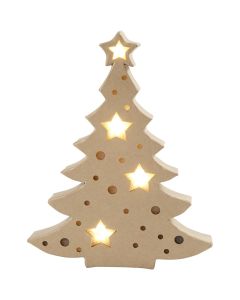 Papier Mache Christmas Tree