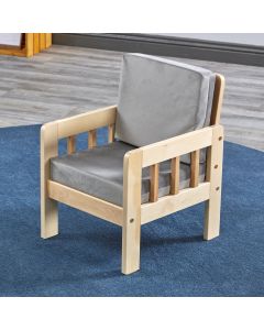 @Home Grey Seat for One