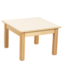 Milk White Square Table H40cm