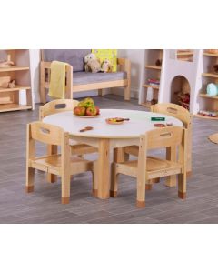Stackable Chairs H35cm 4Pk