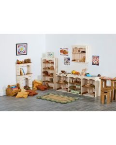Farm Kitchen Set in White (Low) 6Pk