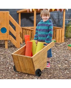 Wooden Transporter Wheelbarrow