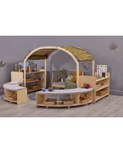 Rookie High 3-Seater Curve H31cm Set