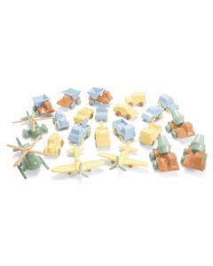 Pastel Recycled Vehicles and Planes