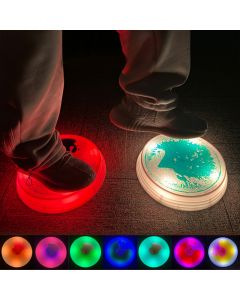 Sensory Stepping Stones with Liquid and LED Illumination