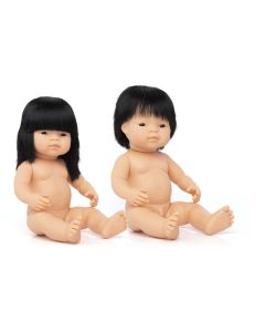 Baby Dolls Pair Asian Boy and Girl