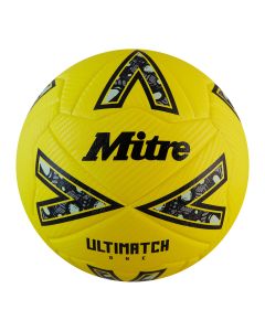 Mitre Ultimatch One Football - Yellow - Size 3 - Pack of 12