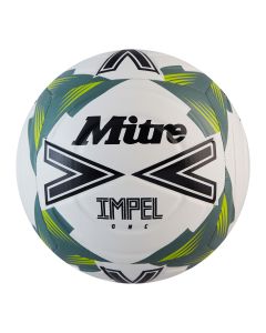 Mitre Impel One Football - 4 - White/Black/Sage