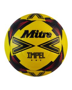 Mitre Impel One Football - 4 - Yellow/Black/Red