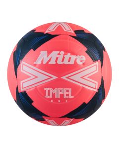 Mitre Impel One Football - 5 - Pink/White/Teal