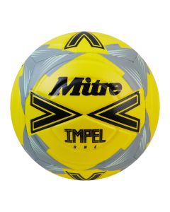 Mitre Impel One Football - Fluo Yellow/Grey - Size 4 - Pk 12