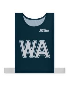 Mitre Pro Netball Bib - Teal - M - Pack of 7