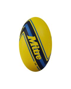 Mitre Cub Training Rugby Ball - Yellow/Navy/Blue - Size 3