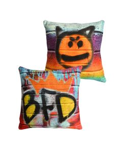 Graffiti Cushions BDF 60 x 60cm - Pack of 2
