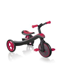 Globber Explorer Trike 2 in 1 - Red