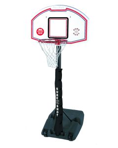 Sure Shot U Just Portable Basketball Unit - Black/White/Red