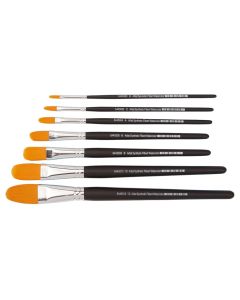 Artist Filbert Watercolour Brush Set