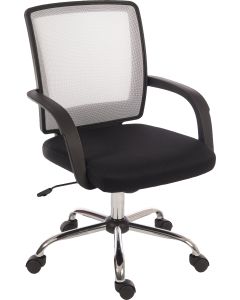 Star Mesh Office Chair - White