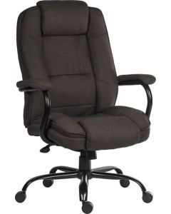 Regal Executive Duo Heavy Duty Fabric Chair - Brown