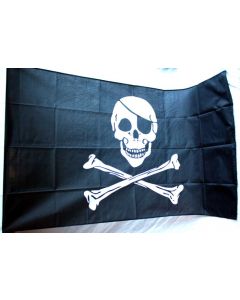 Large Skull and Crossbones Flag