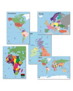 Simple Maps Deskmat Set