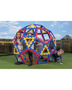 XL Polydron Geometric Building Dome