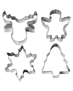 Christmas Cookie Cutters - Pack of 8