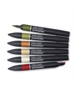 Winsor & Newton Promarker - Landscape Tones - Pack of 6