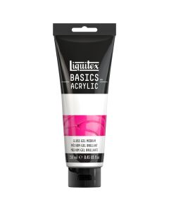 Liquitex Basics Acrylic Mediums - Gloss Gel - 250ml