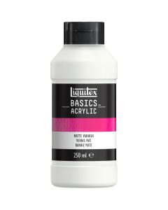 Liquitex Basics Acrylic Mediums - Matte Varnish - 250ml
