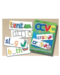 CCVC Word Strips - Pack of 33